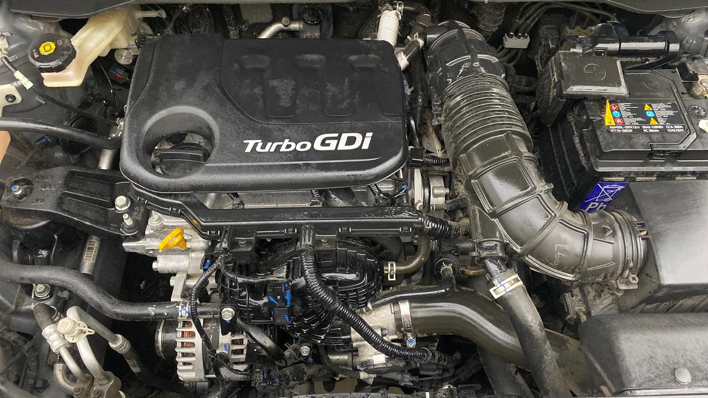 2023 Hyundai VENUE SX (O) 1.0 TURBO DCT, Petrol, Automatic, 14,167 km, Engine View