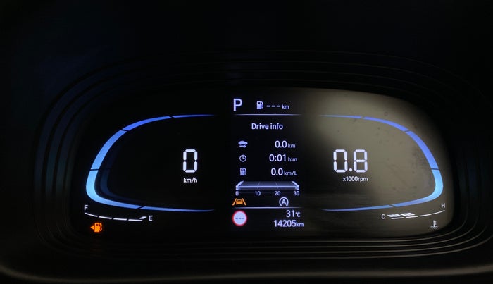 2023 Hyundai VENUE SX (O) 1.0 TURBO DCT, Petrol, Automatic, 14,167 km, Odometer Image