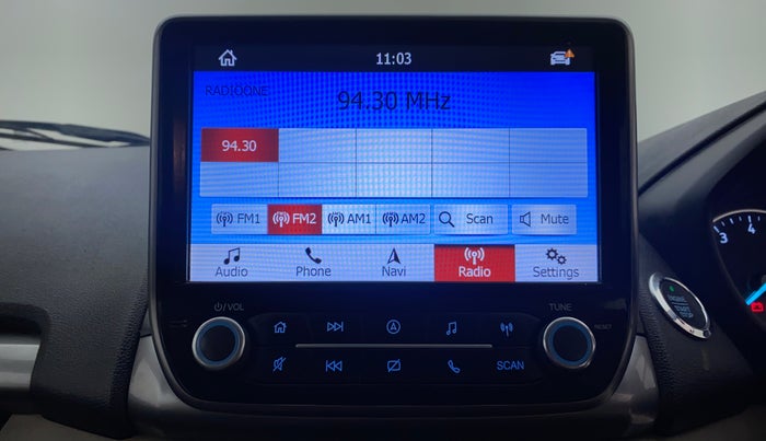 2020 Ford Ecosport TITANIUM 1.5L PETROL, Petrol, Manual, 18,215 km, Infotainment System