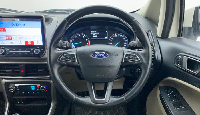 2020 Ford Ecosport TITANIUM 1.5L PETROL, Petrol, Manual, 18,215 km, Steering Wheel Close Up