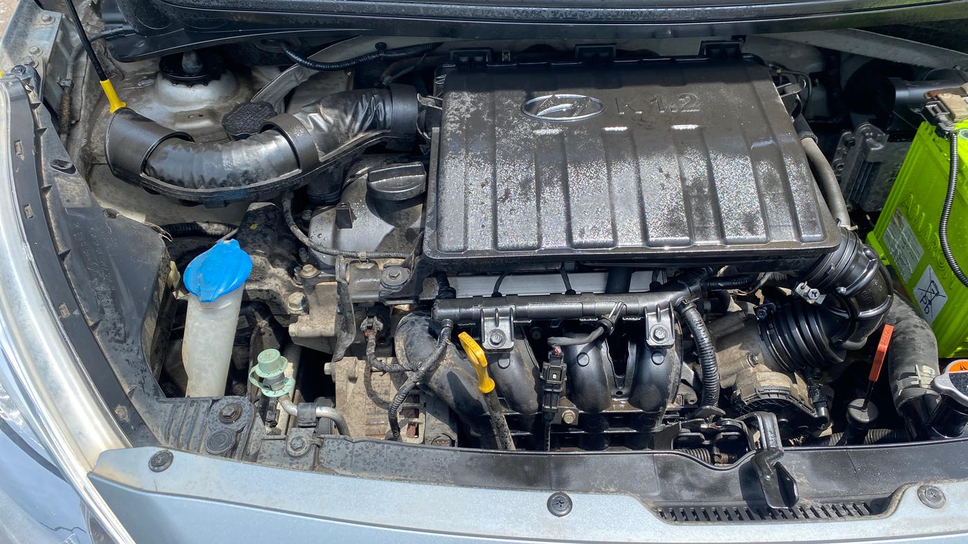 2018 Hyundai Grand i10 MAGNA AT 1.2 KAPPA VTVT, Petrol, Automatic, 25,209 km, Engine View - Right