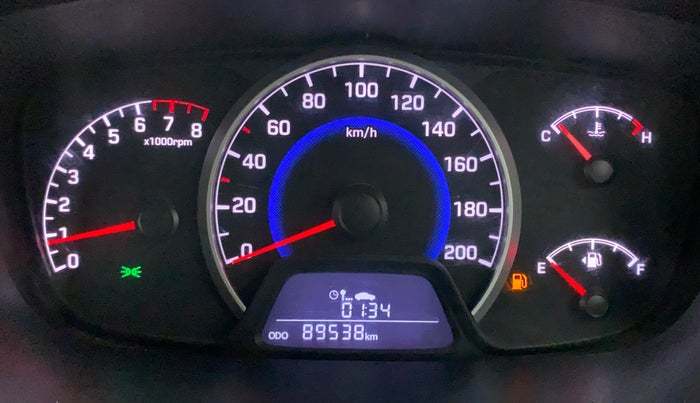 2018 Hyundai Grand i10 SPORTZ 1.2 KAPPA VTVT, Petrol, Manual, 89,538 km, Odometer Image