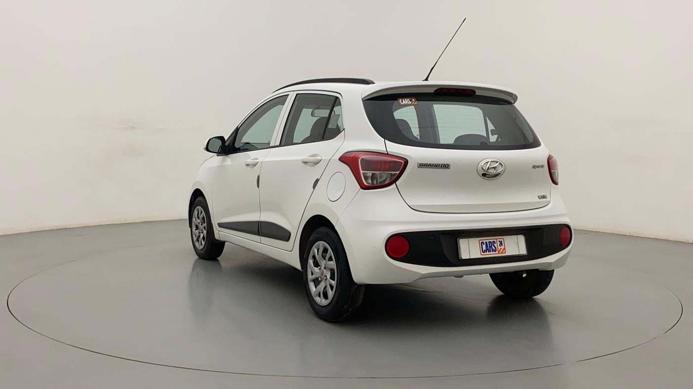 2018 Hyundai Grand i10 SPORTZ 1.2 KAPPA VTVT, Petrol, Manual, 89,538 km, Left Back Diagonal