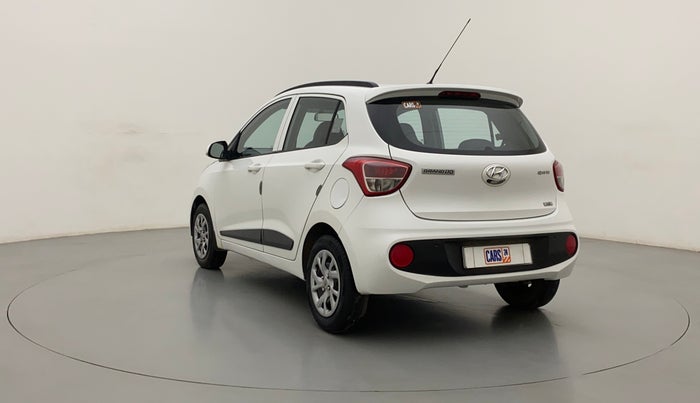 2018 Hyundai Grand i10 SPORTZ 1.2 KAPPA VTVT, Petrol, Manual, 89,538 km, Left Back Diagonal