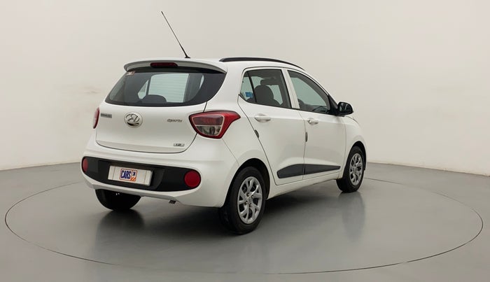 2018 Hyundai Grand i10 SPORTZ 1.2 KAPPA VTVT, Petrol, Manual, 89,538 km, Right Back Diagonal