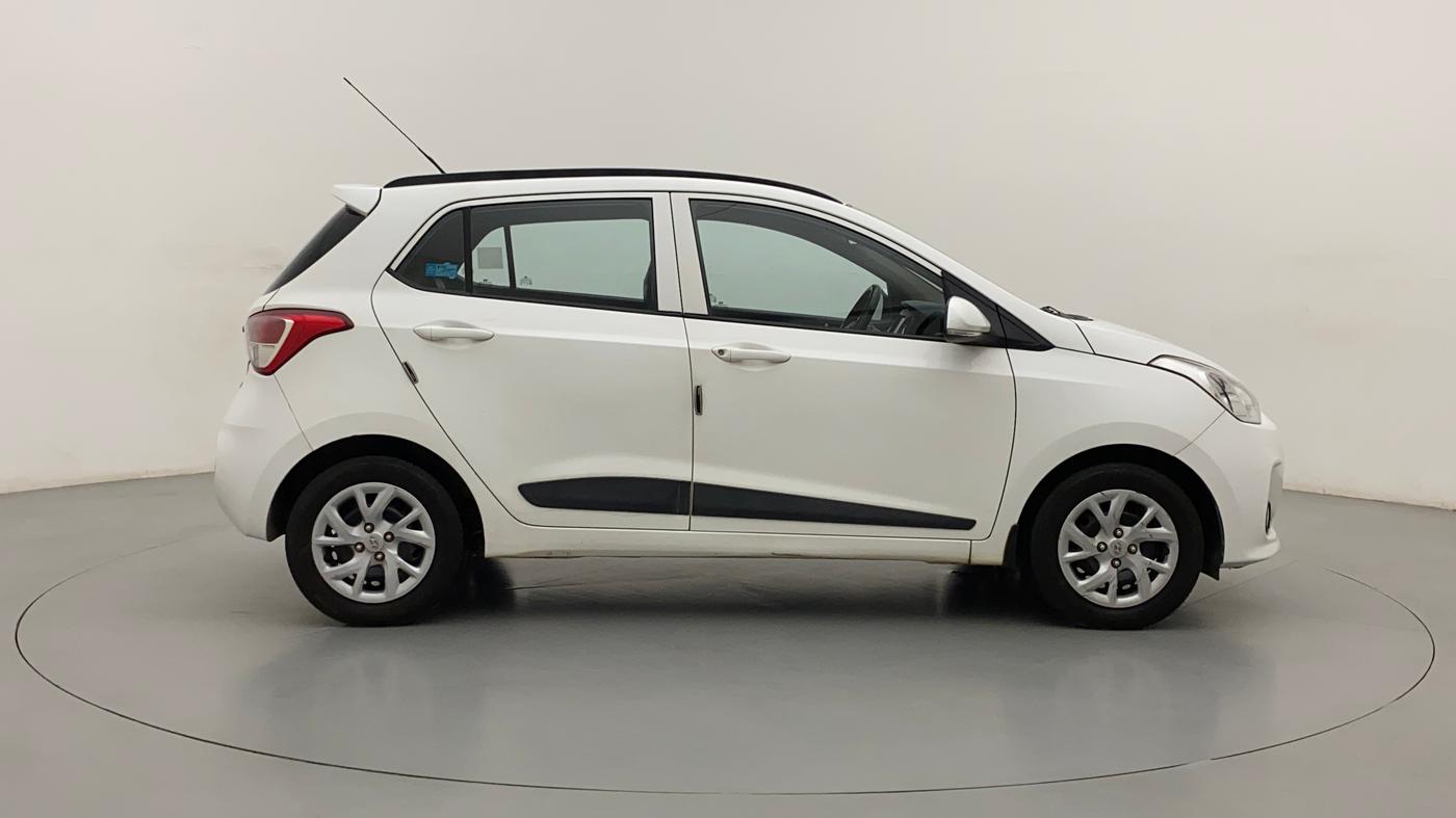 2018 Hyundai Grand i10 SPORTZ 1.2 KAPPA VTVT, Petrol, Manual, 89,538 km, Right Side View