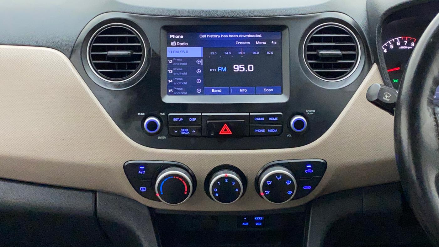 2018 Hyundai Grand i10 SPORTZ 1.2 KAPPA VTVT, Petrol, Manual, 89,538 km, Air Conditioner