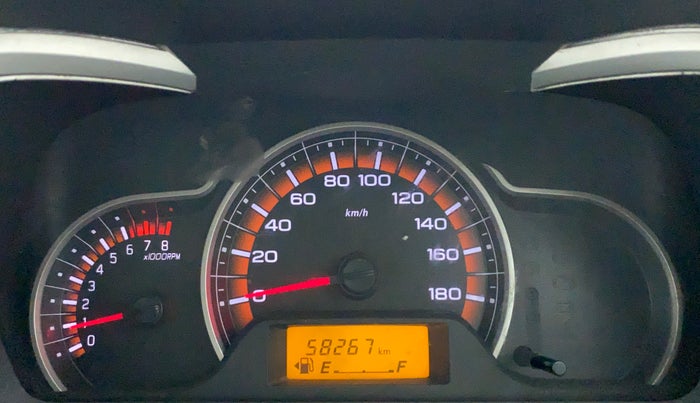 2015 Maruti Alto K10 VXI P, Petrol, Manual, 58,475 km, Odometer Image