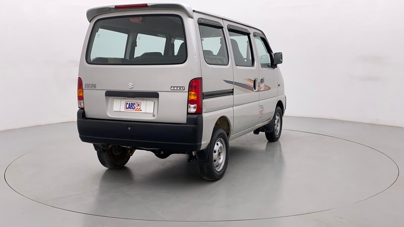 2017 Maruti Eeco 5 STR WITH A/C+HTR, Petrol, Manual, 40,510 km, Right Back Diagonal