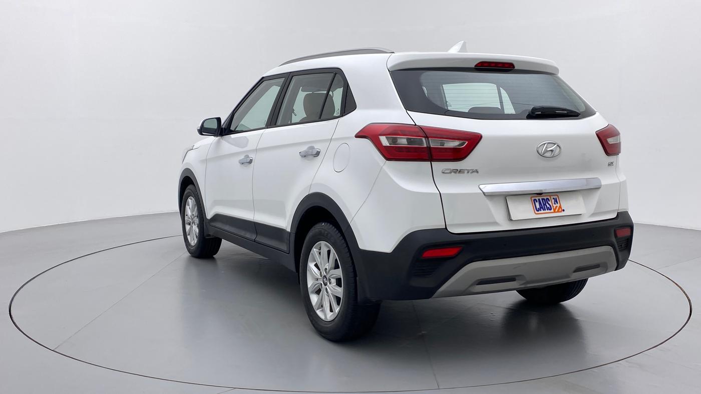 2020 Hyundai Creta SX PETROL MT, Petrol, Manual, 8,443 km, Left Back Diagonal