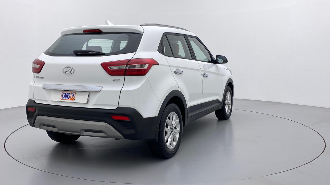 2020 Hyundai Creta SX PETROL MT, Petrol, Manual, 8,443 km, Right Back Diagonal