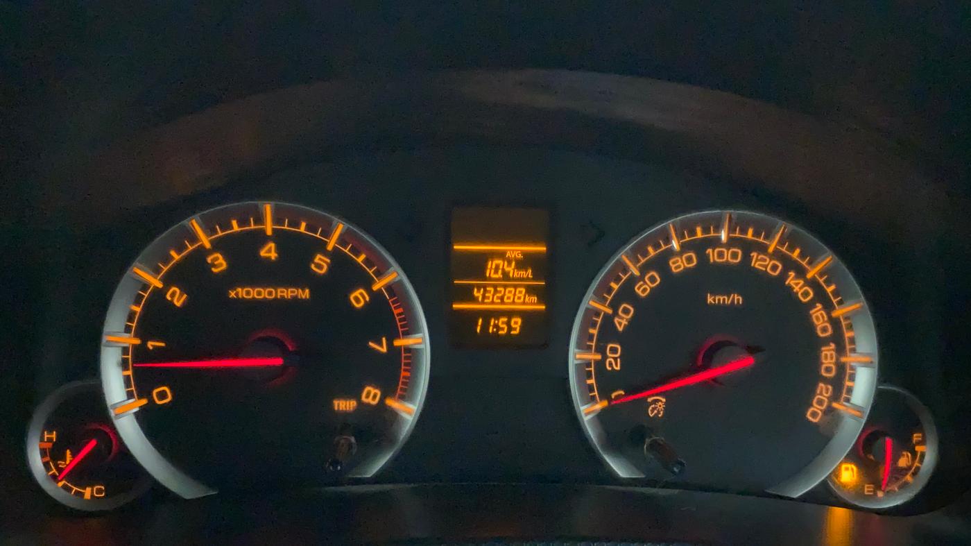 2015 Maruti Swift VXI, Petrol, Manual, 43,286 km, Odometer Image