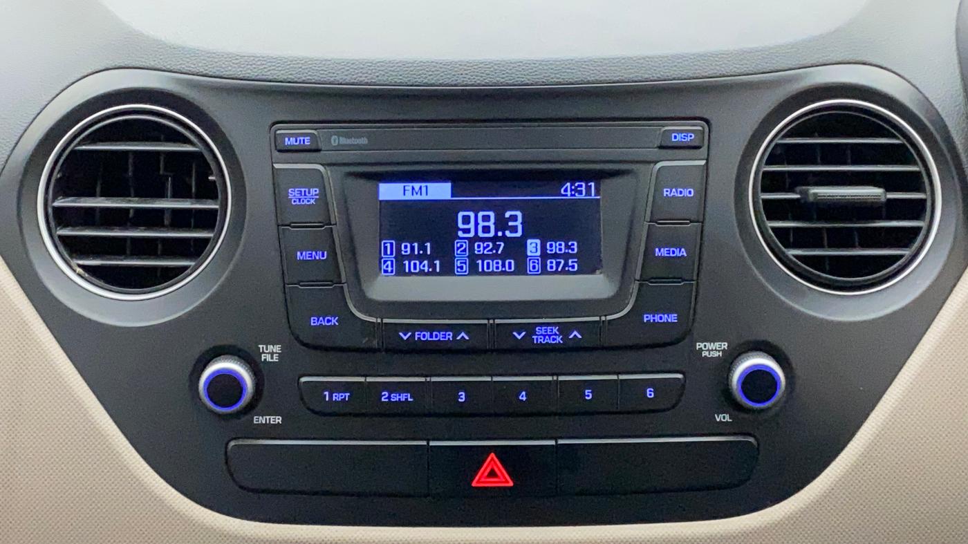 2018 Hyundai Grand i10 MAGNA 1.2 KAPPA VTVT, Petrol, Manual, 60,626 km, Infotainment System