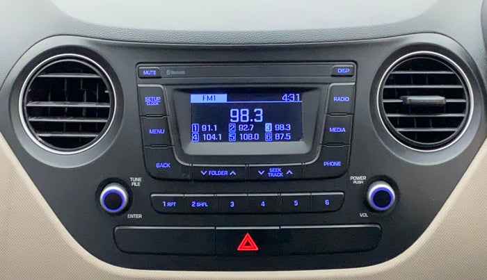 2018 Hyundai Grand i10 MAGNA 1.2 KAPPA VTVT, Petrol, Manual, 60,626 km, Infotainment System