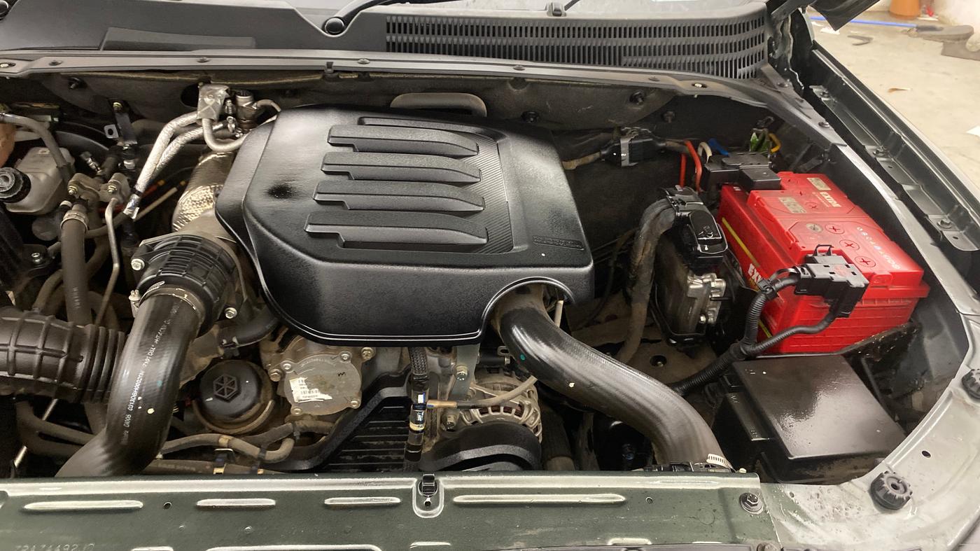 2023 Mahindra SCORPIO-N Z8 L DIESEL AT 4WD 7 STR, Diesel, Automatic, 45,447 km, Engine View - Left