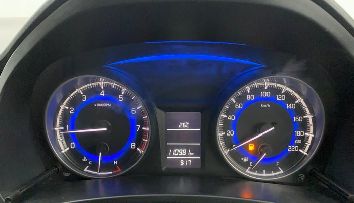 2016 Maruti Baleno DELTA PETROL 1.2, Petrol, Manual, 1,10,885 km, Odometer Image