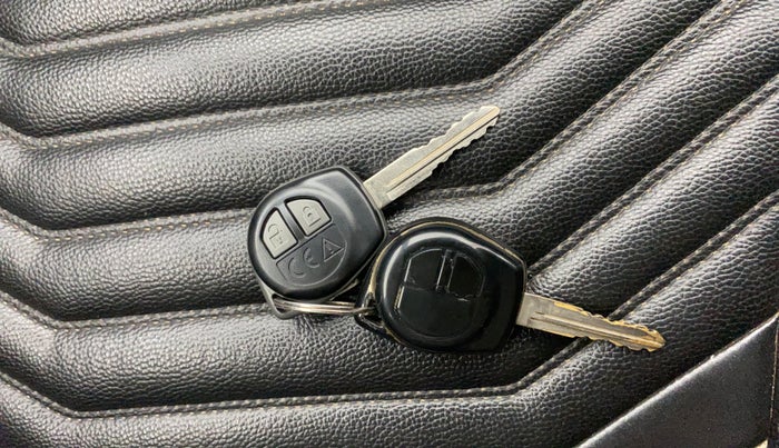 2019 Maruti Vitara Brezza VDI AMT, Diesel, Automatic, 86,421 km, Key Close Up