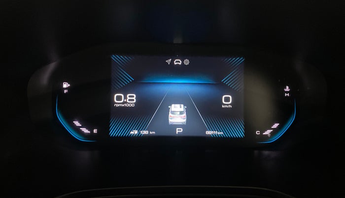 2023 MG HECTOR PLUS SHARP PRO 1.5 PETROL TURBO CVT 7 STR, Petrol, Automatic, 88,098 km, Odometer Image