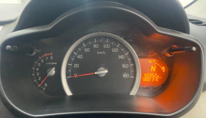 2014 Maruti Celerio VXI AMT, Petrol, Automatic, 50,314 km, Odometer Image