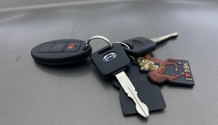 2016 Datsun Go Plus T, Petrol, Manual, 22,724 km, Key Close Up