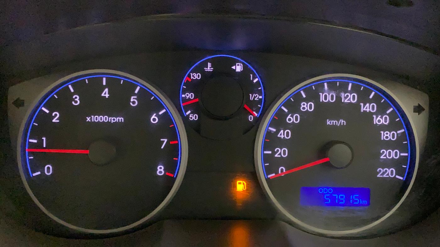 2011 Hyundai i20 ASTA 1.2, Petrol, Manual, 57,914 km, Odometer Image