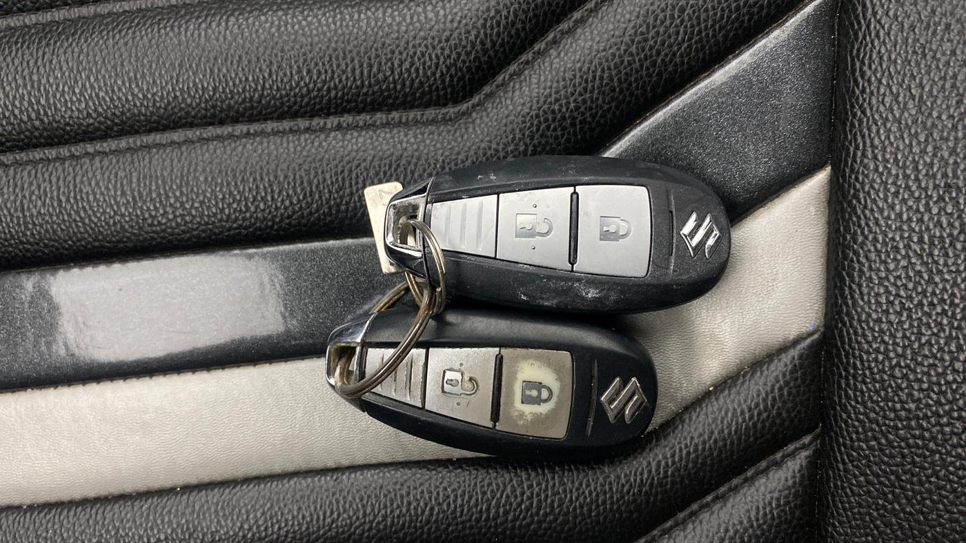 2018 Maruti Vitara Brezza ZDI PLUS AMT, Diesel, Automatic, 87,020 km, Key Close Up