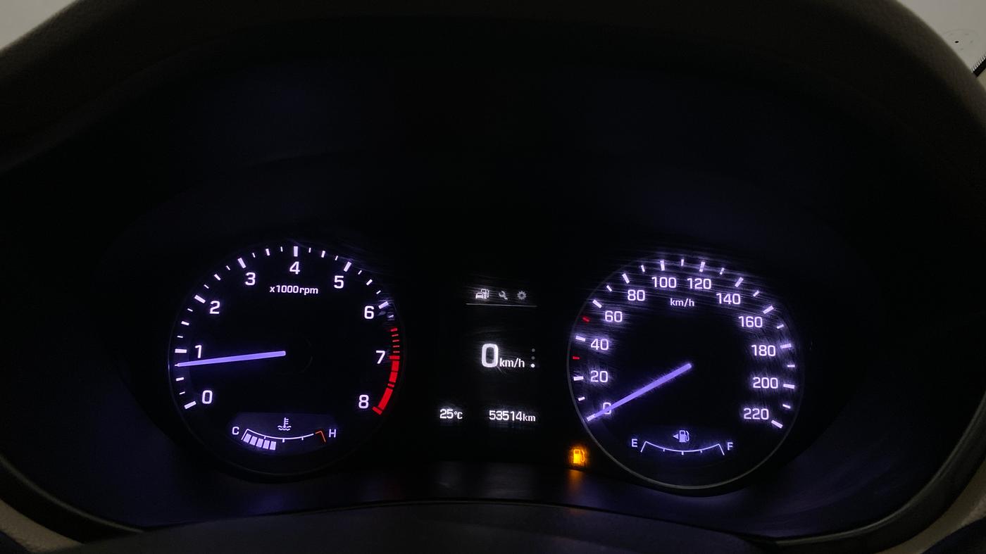 2016 Hyundai Elite i20 ASTA 1.2 (O), Petrol, Manual, 53,515 km, Odometer Image