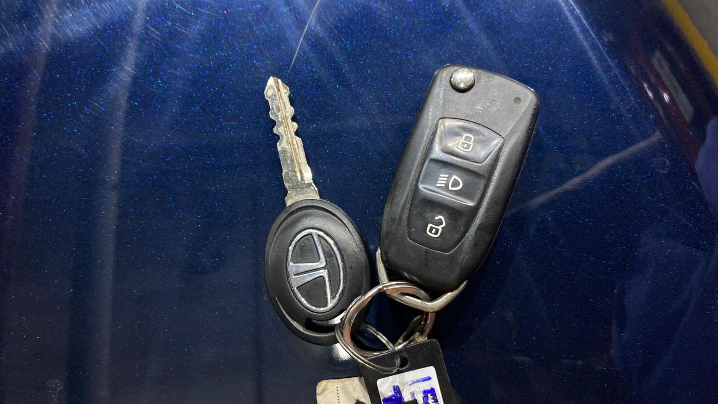 2021 Tata TIGOR XZ PLUS CNG, CNG, Manual, 23,669 km, Key Close Up