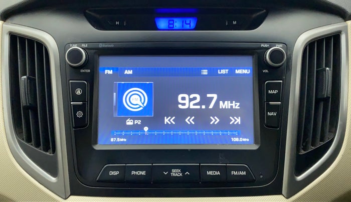 2016 Hyundai Creta SX PLUS AT 1.6 PETROL, Petrol, Automatic, 44,794 km, Infotainment System
