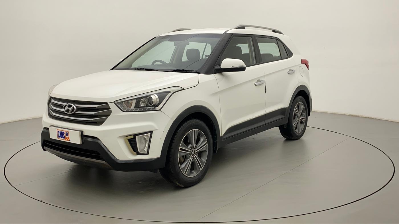 2016 Hyundai Creta SX PLUS AT 1.6 PETROL, Petrol, Automatic, 44,794 km, Left Front Diagonal
