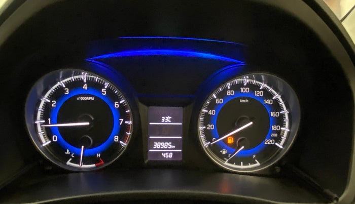 2018 Maruti Baleno DELTA PETROL 1.2, Petrol, Manual, 38,963 km, Odometer Image