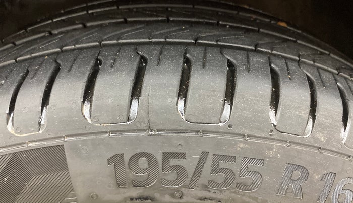 2018 Maruti Baleno DELTA PETROL 1.2, Petrol, Manual, 38,963 km, Left Front Tyre Tread