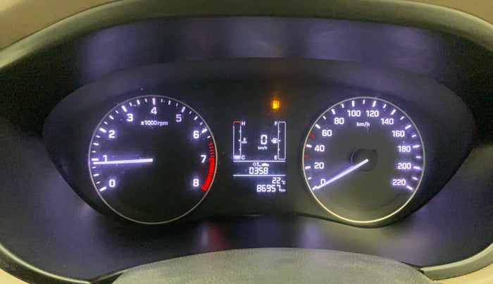 2015 Hyundai Elite i20 SPORTZ 1.2, Petrol, Manual, 86,928 km, Odometer Image