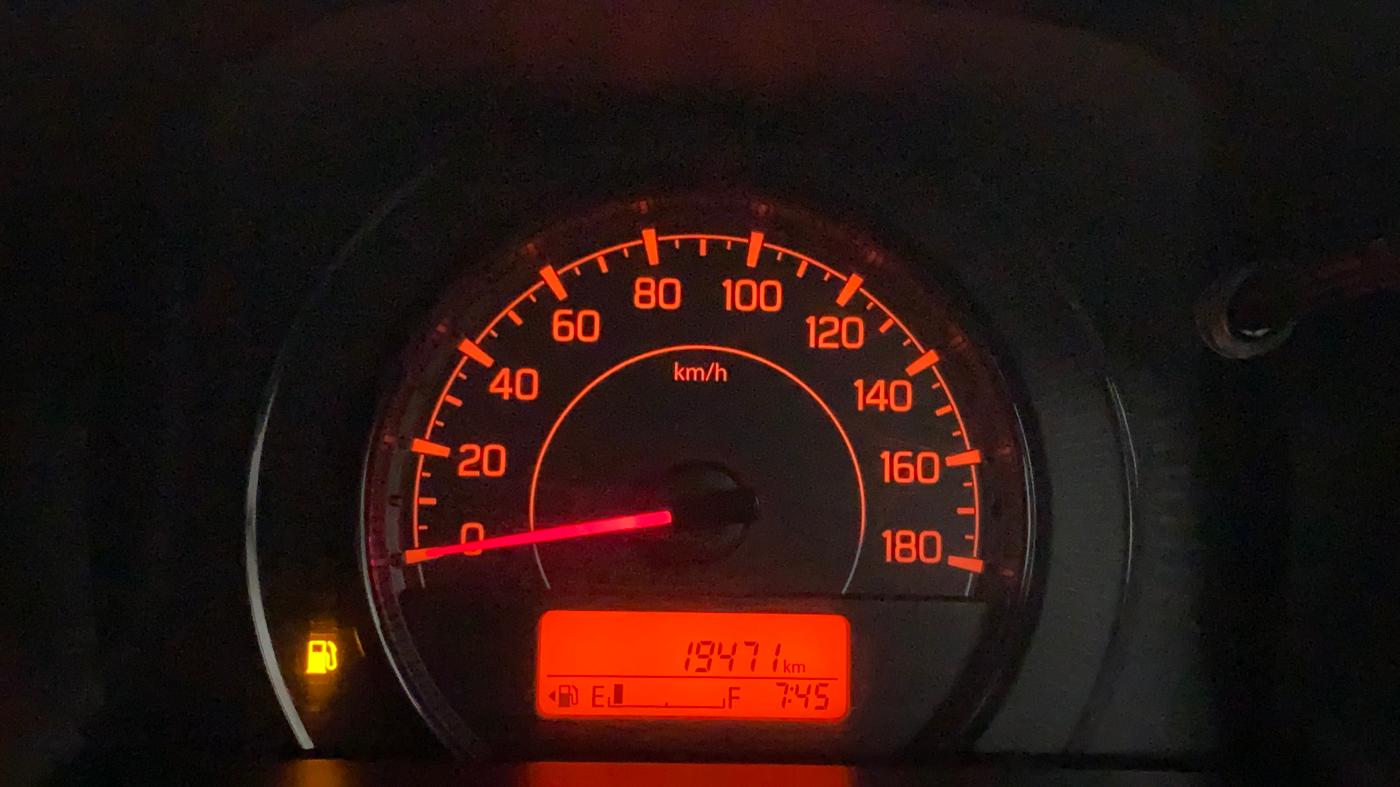 2021 Maruti New Wagon-R VXI (O) 1.2, Petrol, Manual, 19,532 km, Odometer Image