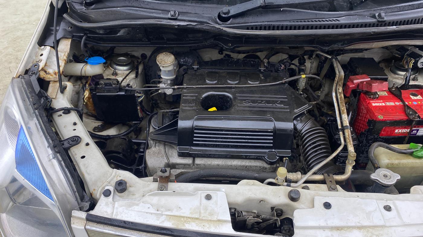 2017 Maruti Wagon R 1.0 LXI CNG, CNG, Manual, 51,600 km, Engine View - Right