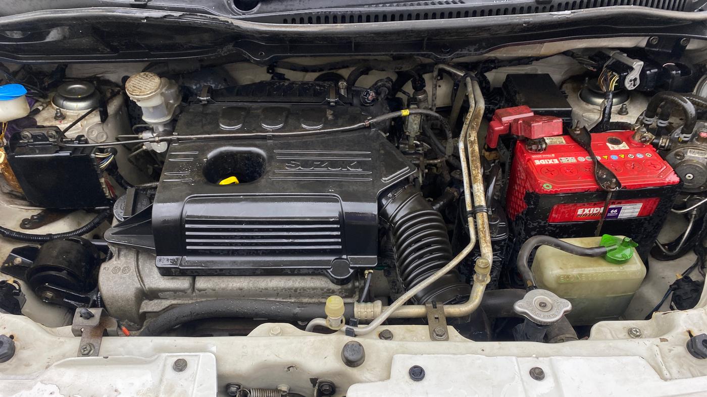 2017 Maruti Wagon R 1.0 LXI CNG, CNG, Manual, 51,600 km, Engine View