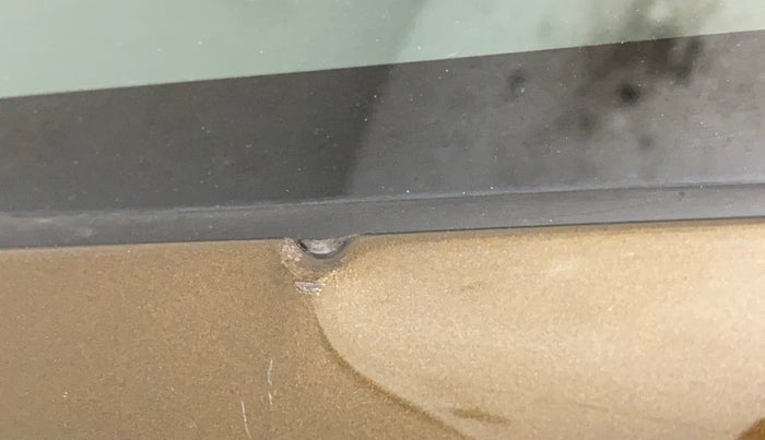 2015 Maruti Ciaz VXI, Petrol, Manual, 85,560 km, Left A pillar - Slightly dented