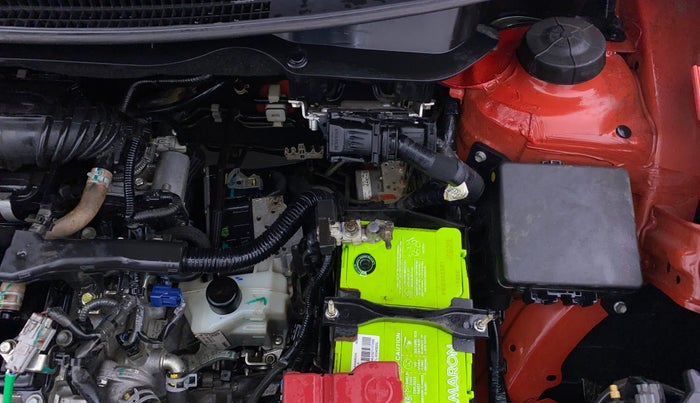 2021 Maruti Swift VXI AMT, Petrol, Automatic, 27,463 km, Engine View - Left