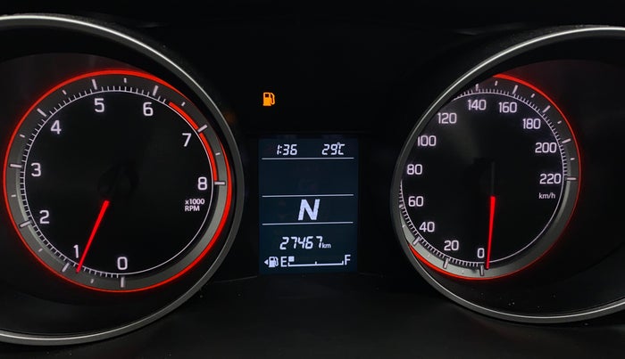 2021 Maruti Swift VXI AMT, Petrol, Automatic, 27,463 km, Odometer Image