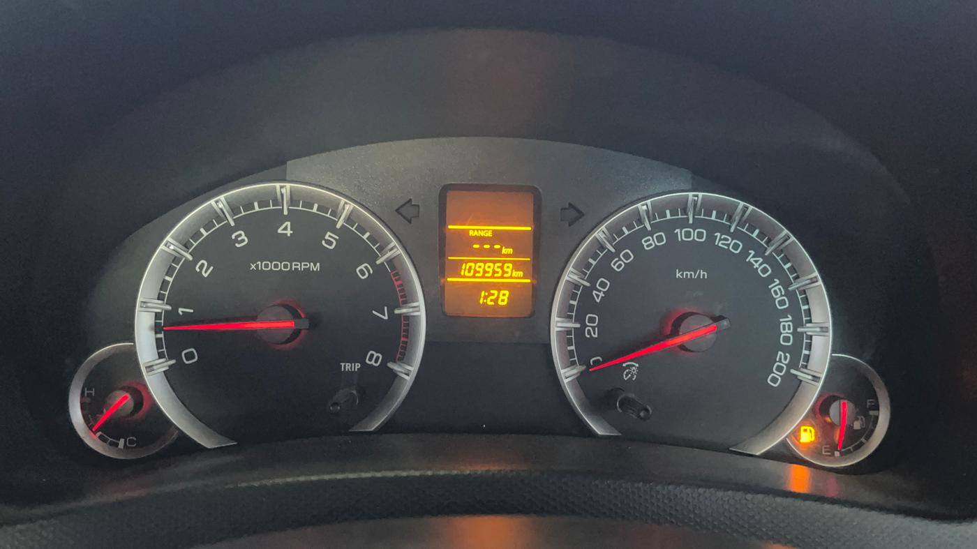 2017 Maruti Dzire VXI, Petrol, Manual, 1,09,972 km, Odometer Image