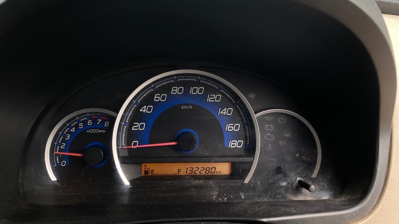 2017 Maruti Wagon R 1.0 VXI, CNG, Manual, 1,32,273 km, Odometer Image