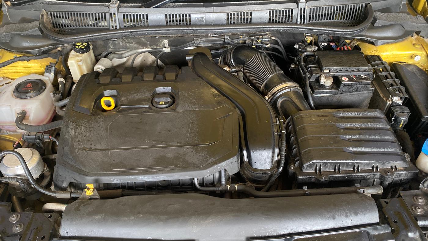 2022 Volkswagen VIRTUS GT PLUS TSI 1.5 EVO DSG, Petrol, Automatic, 31,116 km, Engine View