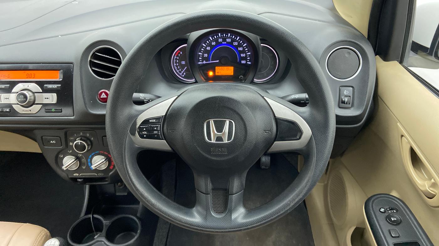 2016 Honda Amaze 1.2L I-VTEC SX, Petrol, Manual, 58,019 km, Steering Wheel Close Up