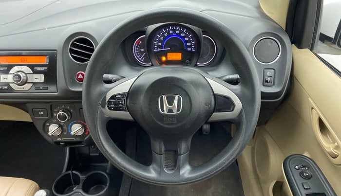 2016 Honda Amaze 1.2L I-VTEC SX, Petrol, Manual, 58,019 km, Steering Wheel Close Up