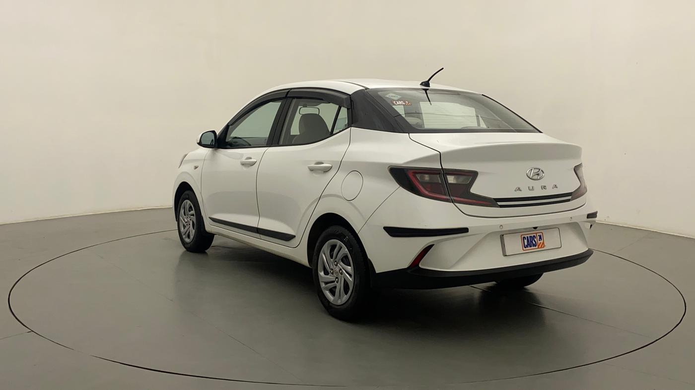 2021 Hyundai AURA S 1.2 CNG, CNG, Manual, 16,343 km, Left Back Diagonal