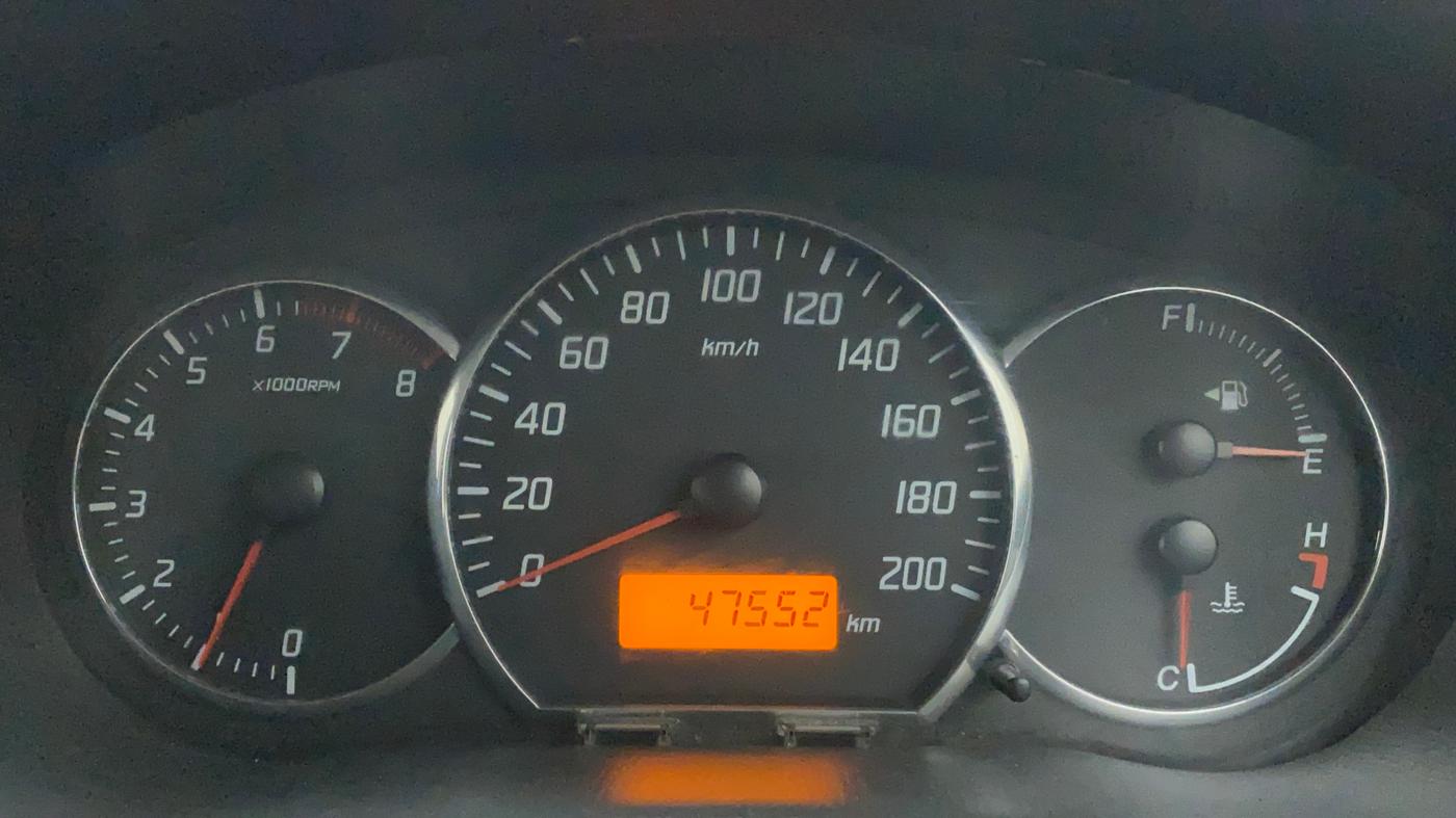 2011 Maruti Swift VXI, Petrol, Manual, 47,946 km, Odometer Image