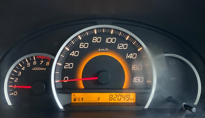 2016 Maruti Wagon R 1.0 VXI, Petrol, Manual, 82,066 km, Odometer Image