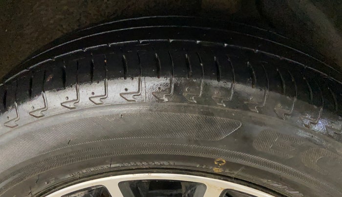 2024 Maruti IGNIS DELTA 1.2 AMT, Petrol, Automatic, 22,984 km, Left Rear Tyre Tread