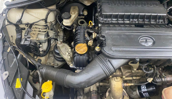 2020 Tata TIGOR XZA PLUS PETROL, Petrol, Automatic, 24,834 km, Engine View - Right