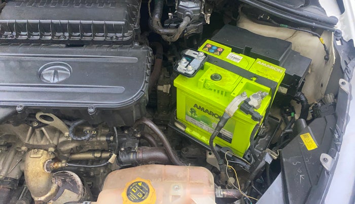 2020 Tata TIGOR XZA PLUS PETROL, Petrol, Automatic, 24,834 km, Engine View - Left